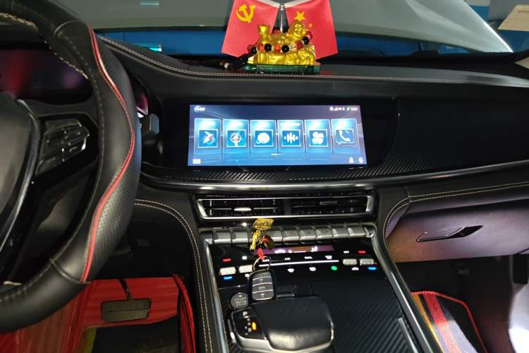 Used CHANGAN CS85 COUPE 2019 1.5T DCT Luxury Version China VI Standard Audio And AC Panel