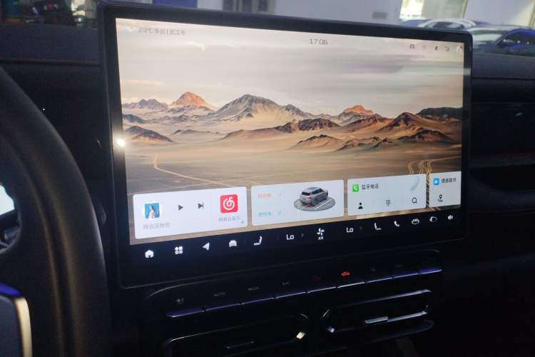 Used JETOUR Freelander 2025 2.0TD Automatic XWD Conqueror Audio And AC Panel