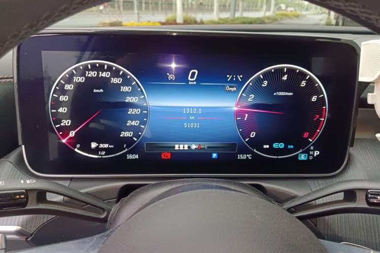 Used Mercedes-Benz C-Class 2022 Revised C 260 L Starry Night Sport Edition Instrument Cluster