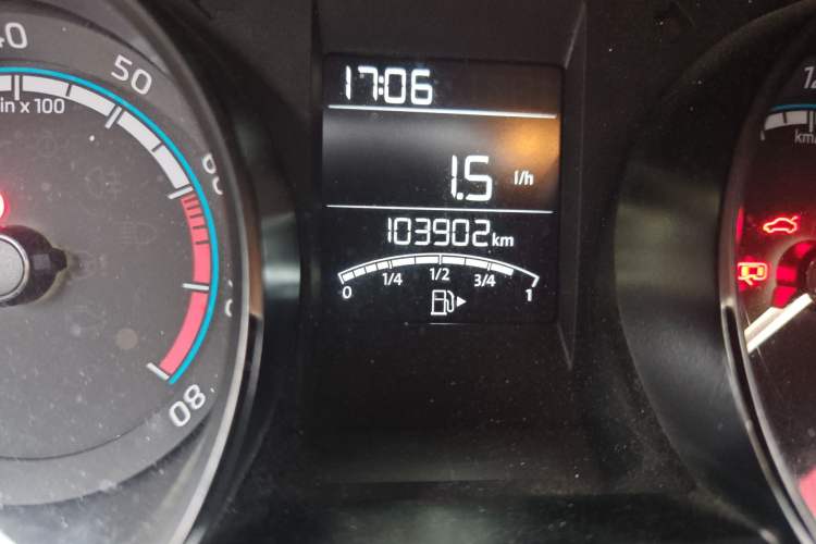 Used Skoda Kamiq 2018 1.5L Manual Standard Edition China VI Odometer Close Up