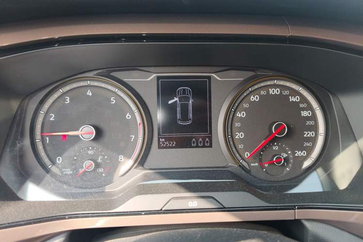 Used Volkswagen Tharu 2020 280TSI Two-Wheel Drive Luxury Edition China VI Standard Instrument Cluster