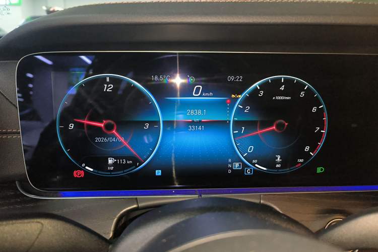 Used Mercedes-Benz E-Class 2023 Restyled E 300 L Sporty and Stylish Edition Instrument Cluster