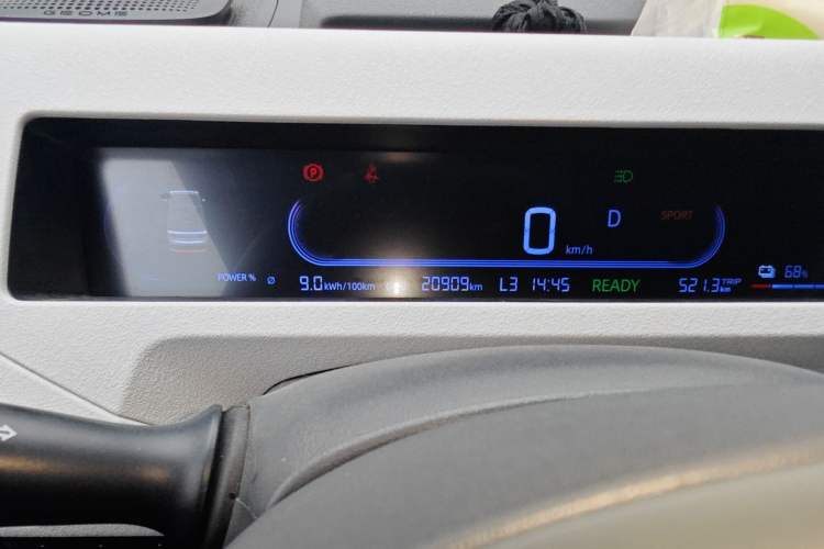 Used Geely Galaxy Panda 2024 Panda Mini 200km Longteng PRO Edition Odometer Close Up