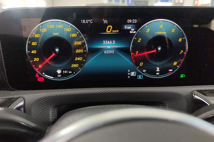 Used Mercedes-Benz A-Class 2022 Restyled A 200 L Sport Sedan Dynamic Version Instrument Cluster