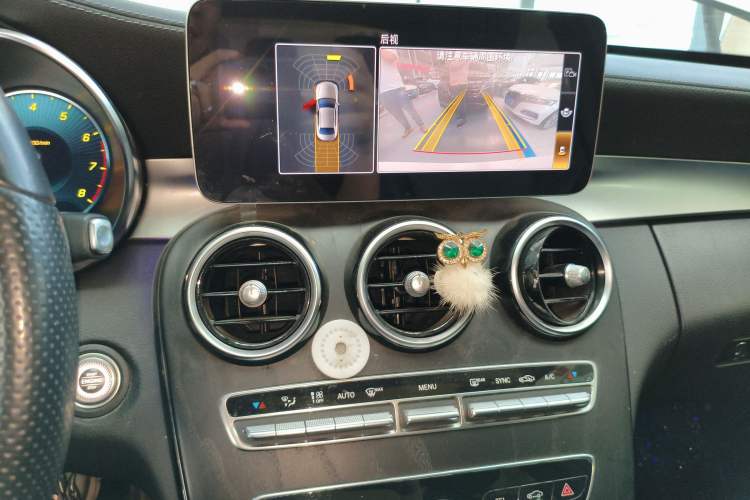 Used Mercedes-Benz C-Class 2021 C 260 L Sport Edition Star Collection Audio And AC Panel