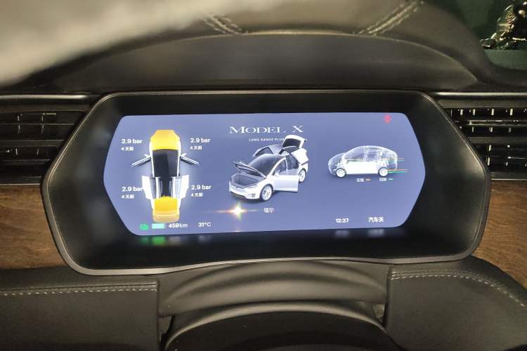 Used Tesla Model X 2020 Long-Range Upgrade Version Instrument Cluster