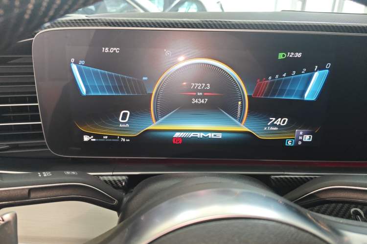 Used Mercedes-Benz GLE Coupe 2020 GLE 350 4MATIC Coupe SUV Fashion Model Instrument Cluster