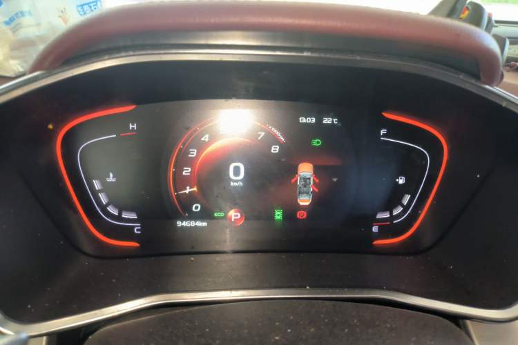 Used Geely Auto Coolray 2019 Sport Version 260T DCT Battle China VI Standard Instrument Cluster