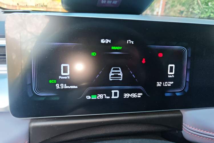 Used Geometry E 2022 320KM Cute Tiger 5-Seater Instrument Cluster