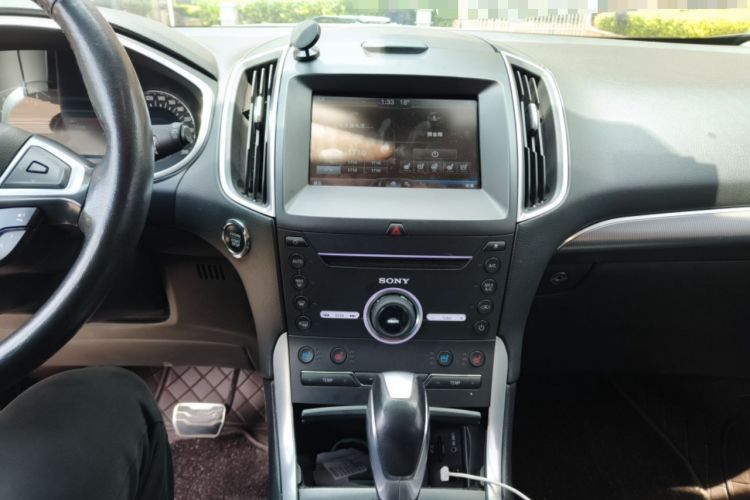 Used Ford Edge 2015 2.0T GTDi Four-Wheel Drive Prestige Model Audio And AC Panel