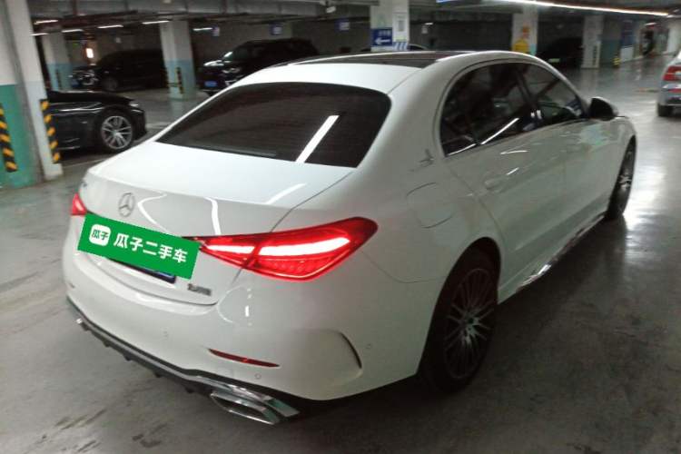 Used Mercedes-Benz C-Class 2024 Restyled C 260 L Sport Edition Rear Right 45 Deg