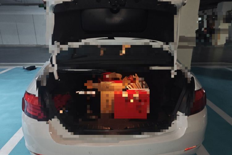 Used BMW 5 Series 2012 523Li Luxury Model Trunk