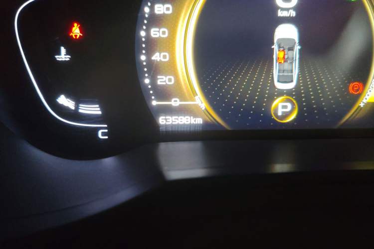 Used Geely Auto Emgrand GL 2021 UP 1.4T CVT Luxury Edition Odometer Close Up