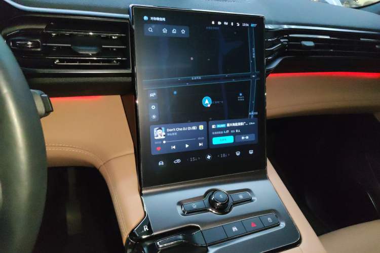 Used Nio EC6 2020 430 km Sport Version Audio And AC Panel