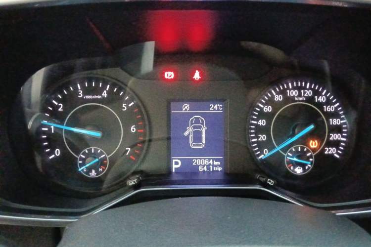 Used Ford Territory 2019 EcoBoost 145 CVT Elite Model China VI Standard Instrument Cluster