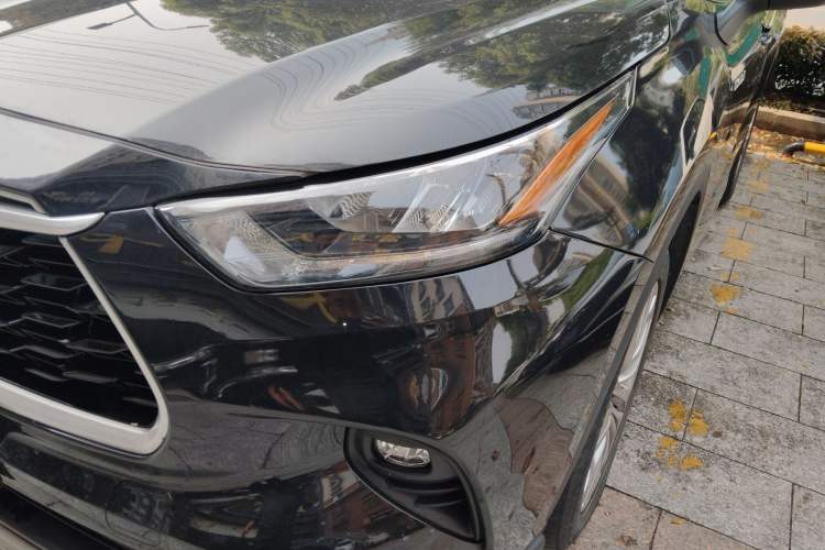 Used Toyota Highlander 2022 Dual-Engine 2.5L Four-Wheel Drive Luxury Edition 7 Seats Left Front Headlight