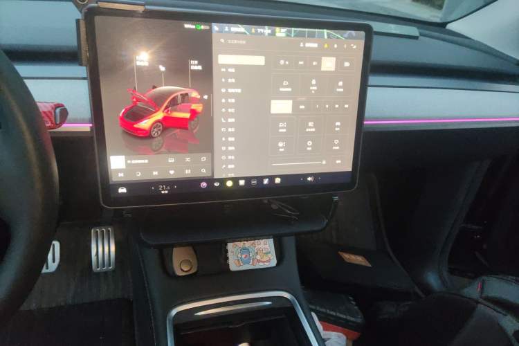 Used Tesla Model Y 2024 Rear-Wheel-Drive Version Audio And AC Panel