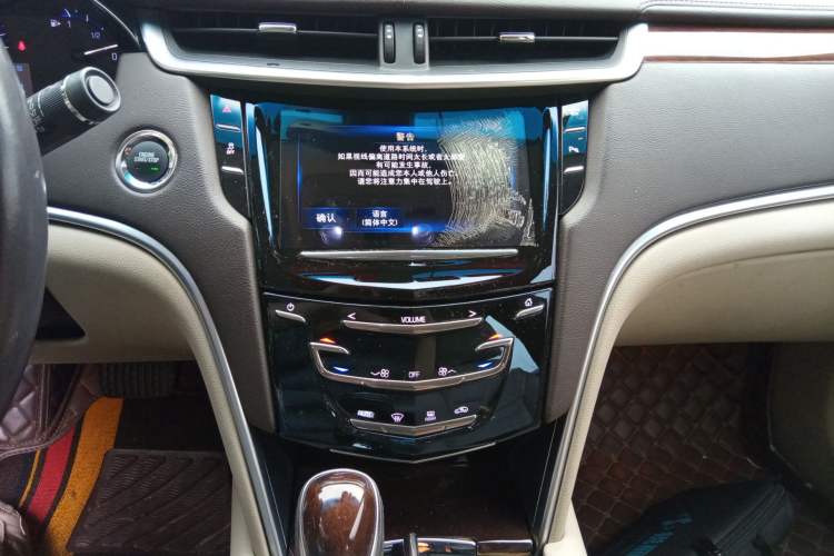 Used Cadillac XTS 2015 28T Elite Model Audio And AC Panel