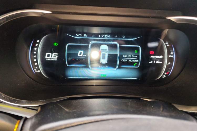 Used JETOUR X90 2019 1.6T DCT Luxury Touring Edition 7 Seats China VI Standard Instrument Cluster