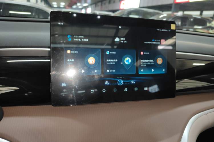 Used BYD Song Pro New Energy 2023 Champion Edition DM-i 71KM Leading Model Audio And AC Panel