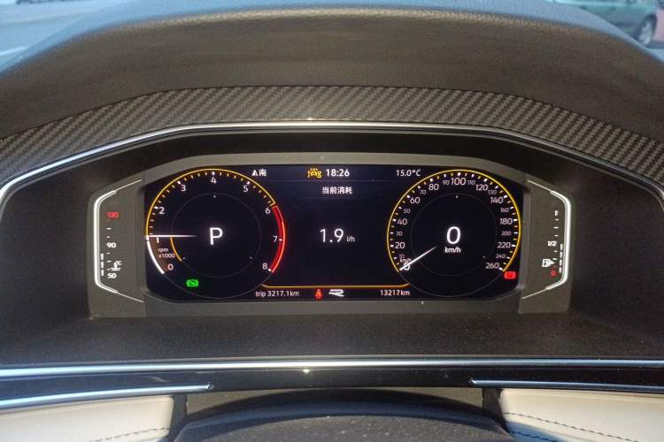 Used Volkswagen Tiguan L 2023 Restyled 330TSI Automatic Two-Wheel Drive R-Line Enhanced Comfort Version Instrument Cluster