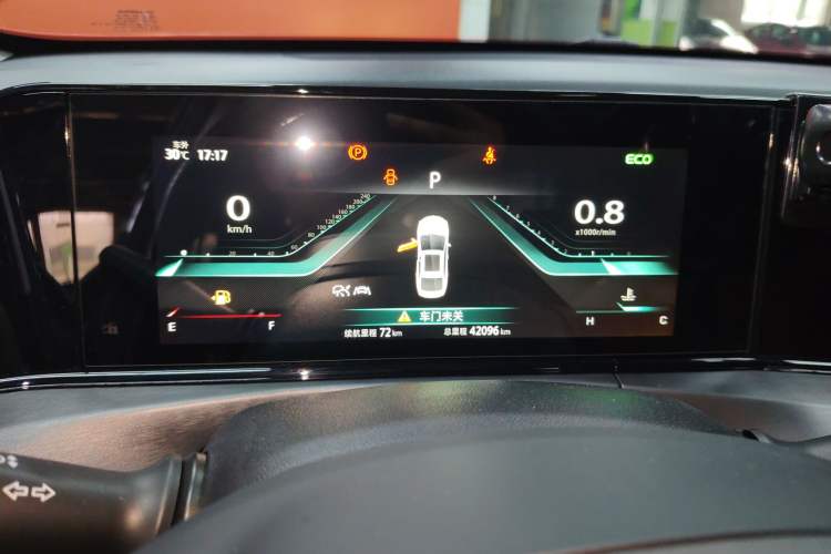 Used CHANGAN Eado 2021 PLUS Blue Whale NE 1.4T GDI DCT Flagship Model Instrument Cluster