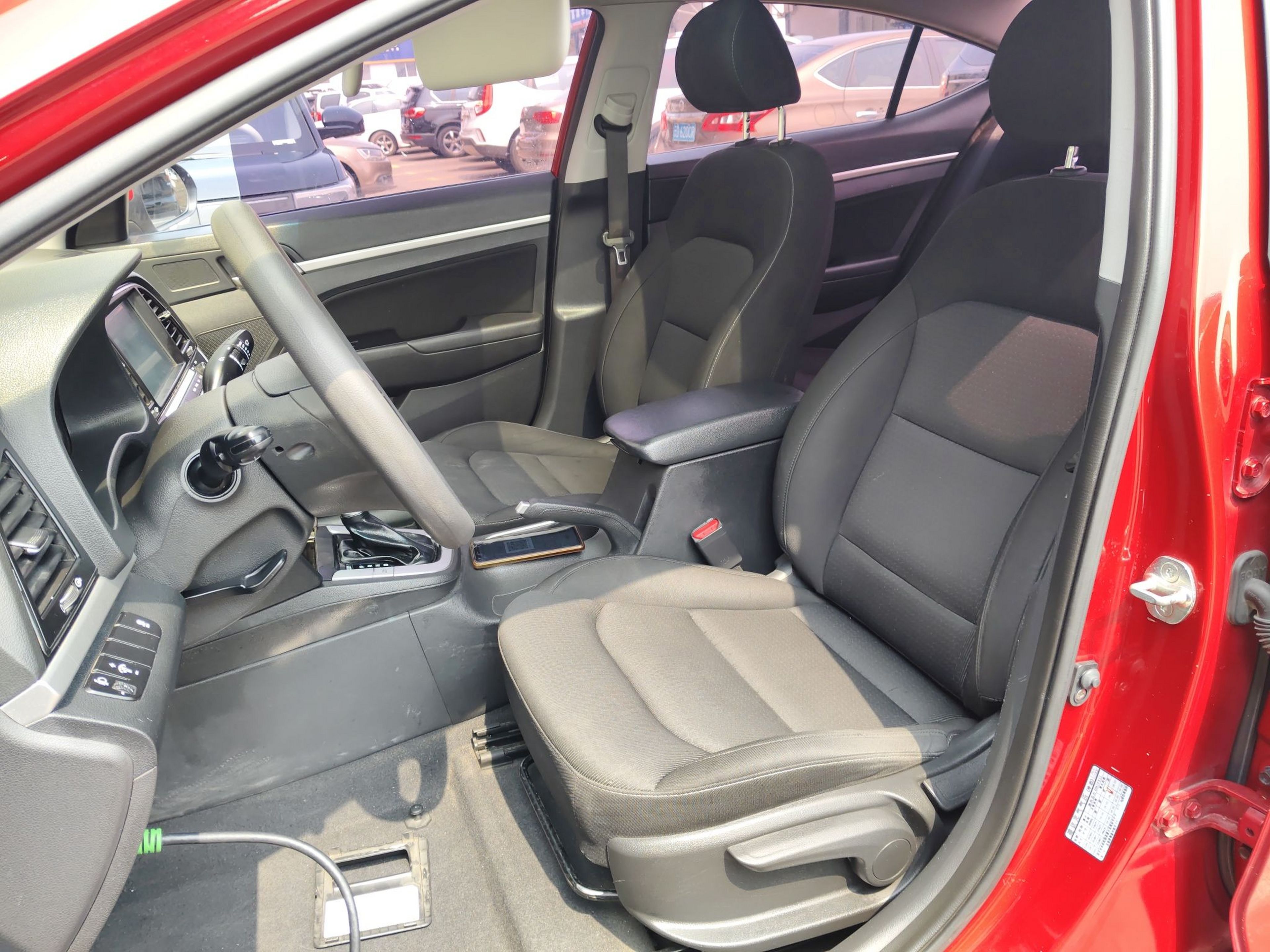 Interior delantero