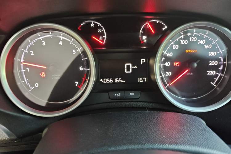 Used Peugeot 408 2019 360THP Automatic Luxury Edition China VI Standard Instrument Cluster