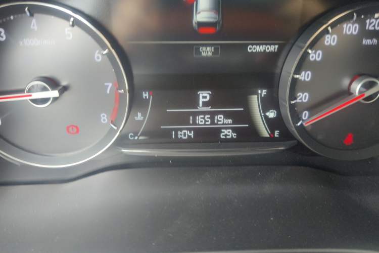 Used Honda Avancier 2017 370TURBO 2WD Luxury Edition Odometer Close Up