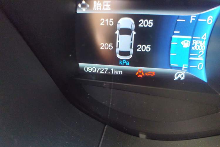 Used Ford Mondeo 2017 EcoBoost 180 Luxury Model Odometer Close Up