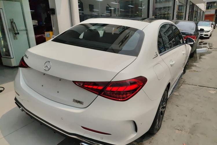 Used Mercedes-Benz C-Class New Energy 2024 Revised Version C 350 eL Rear Right 45 Deg