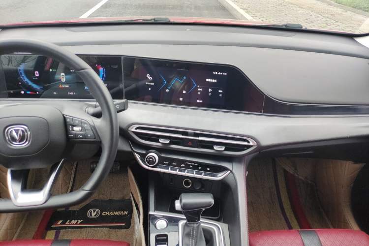 Used CHANGAN Eado 2021 PLUS Blue Whale NE 1.4T GDI DCT Prestige Model Audio And AC Panel