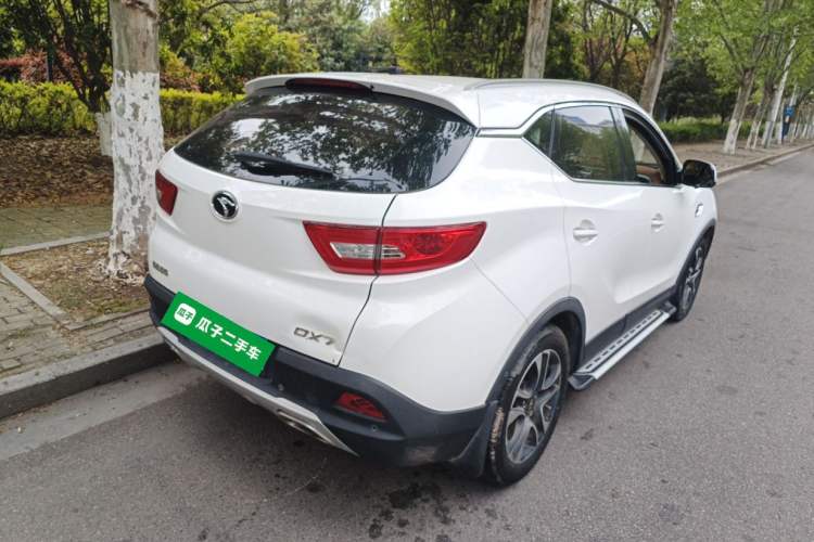 Used Soueast DX7 2015 1.5T Automatic Prestige Model Rear Right 45 Deg