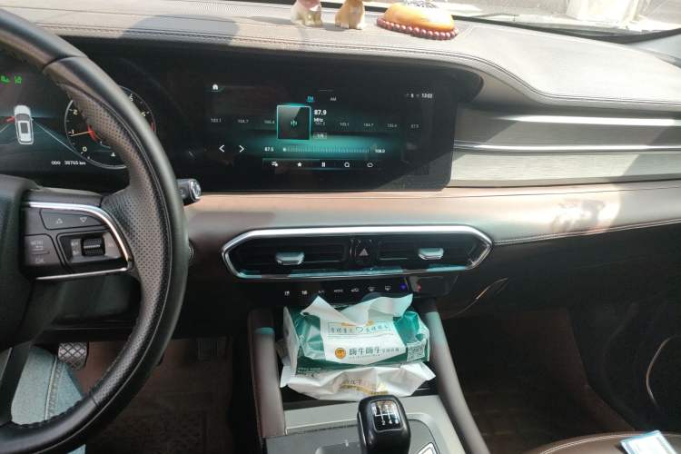 Used JETOUR X90 PLUS 2021 1.5T Manual "Yangfang" 5-Seater Audio And AC Panel