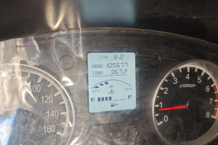 Used Jinbei Hiace X30 2020 1.5L Super-Comfortable Version China VI Standard SWC15M Odometer Close Up