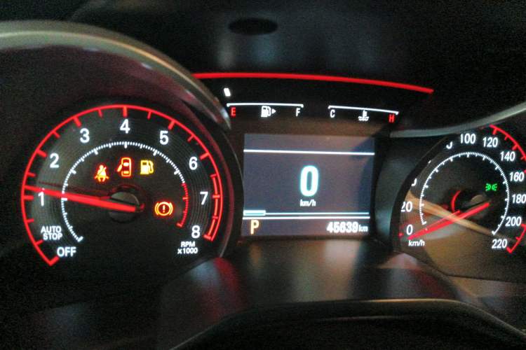 Used Chevrolet Monza 2019 RS 330T Automatic Comfort Edition China VI Standard Instrument Cluster