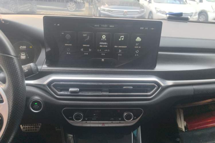 Used BAIC Beijing EU7 2019 Trendy Edition Audio And AC Panel