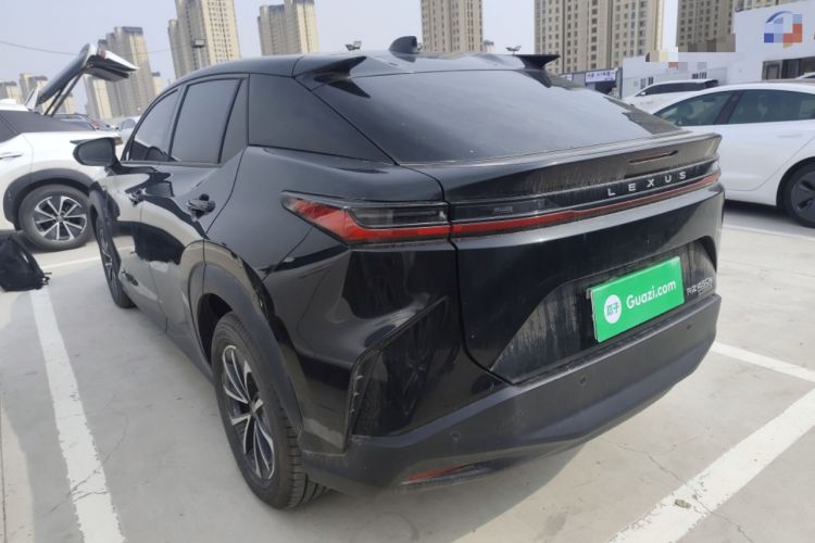 Used Lexus RZ 2023 450e All-Wheel Drive Luxury Edition Rear Left 45 Deg