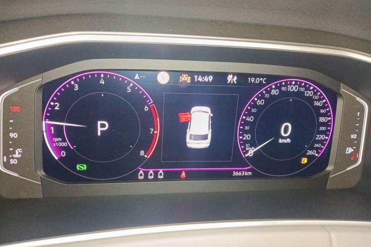 Used Volkswagen Tayron 2023 Revised Version 380TSI All-Wheel Drive R-Line High-Energy Edition Instrument Cluster