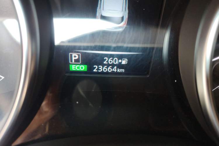 Used Nissan Qashqai 2022 2.0L CVT XV Smart Enjoyment Version Odometer Close Up