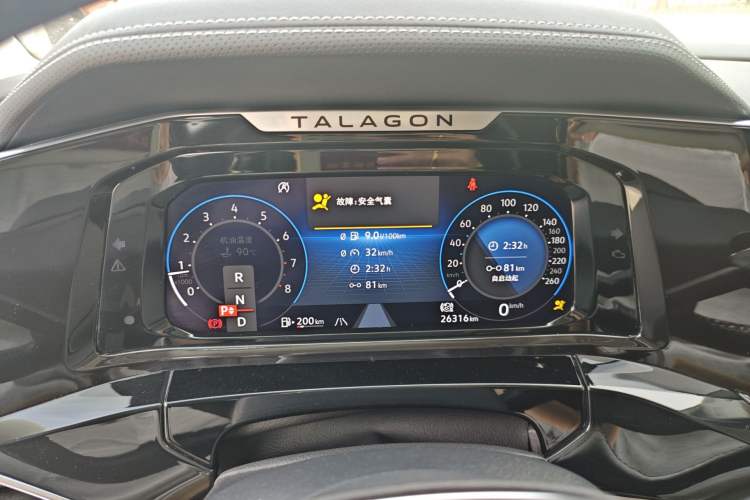 Used Volkswagen Talagon 2021 380TSI Four-Wheel Drive Luxury Premium Edition Pro Instrument Cluster
