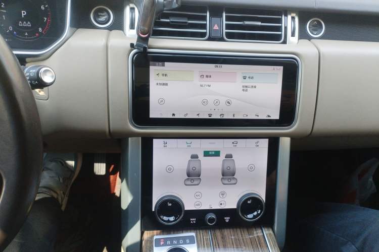 Used Land Rover Range 2019 3.0 SC V6 Long-wheelbase Version Audio And AC Panel