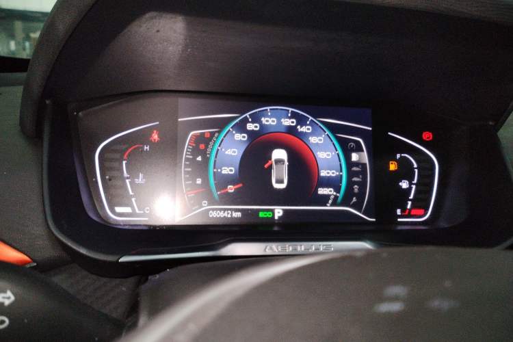 Used Dongfeng Aeolus Yixuan 2021 230T Automatic ZuiFeng Edition Instrument Cluster
