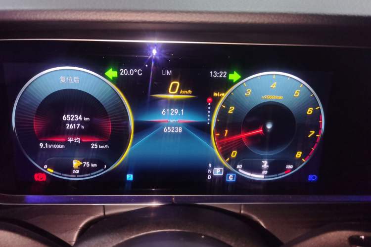 Used Mercedes-Benz E-Class 2023 Restyled E 300 L Sporty and Stylish Edition Instrument Cluster