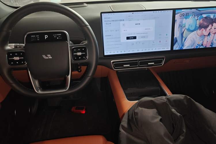 Used Li Auto L6 2024 Pro Model Audio And AC Panel