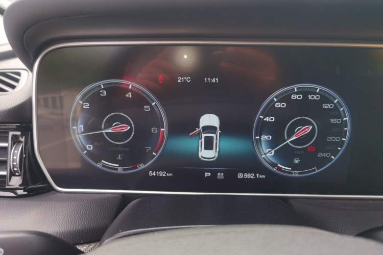 Used Hongqi HS5 2019 2.0T Smart Connect Flagship Edition Instrument Cluster