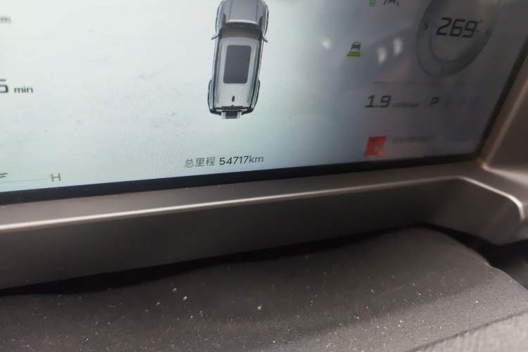 Used JETOUR Traveler 2023 2.0T All-Wheel Drive CrossPRO+ Odometer Close Up