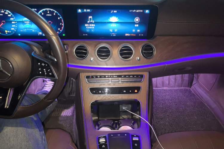 Used Mercedes-Benz E-Class 2021 Facelift E 300 L Stylish Edition Audio And AC Panel