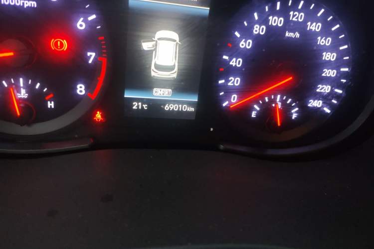 Used Hyundai ix35 2020 2.0L Automatic 2WD Zhiyong·Changxiang Edition Odometer Close Up