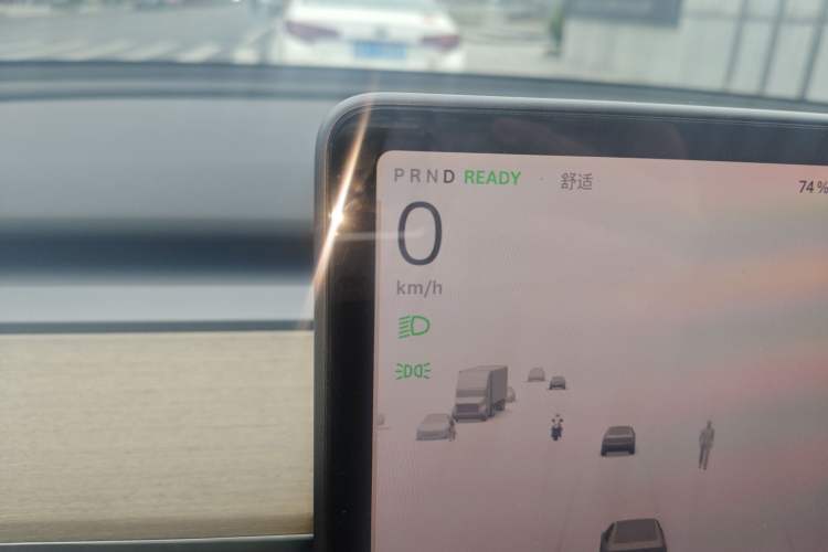 Used Tesla Model Y 2022 Revised Version Rear-Wheel Drive Instrument Cluster